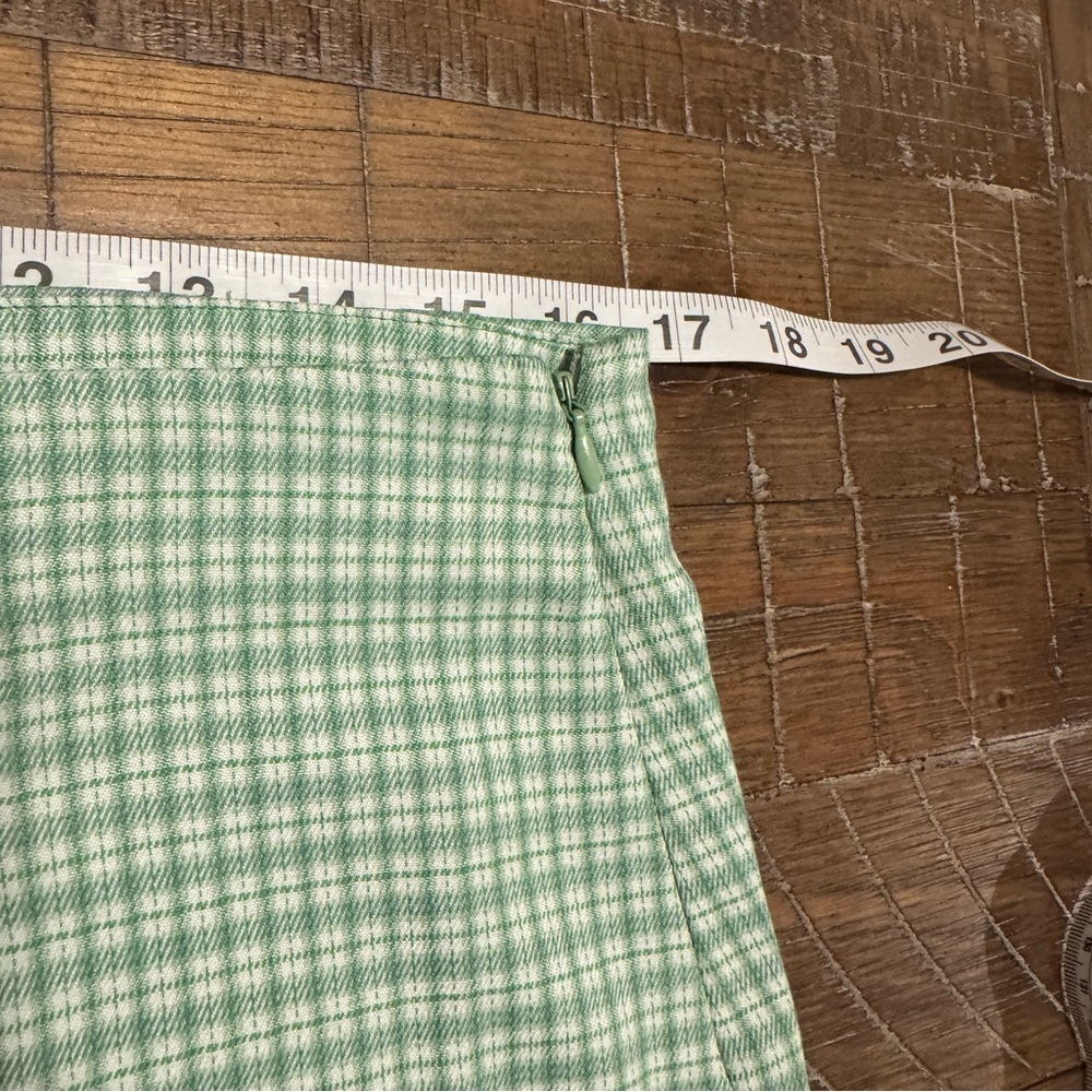 Hesperus XL Green and White Skirt Juniors 14 - Picture 6 of 9